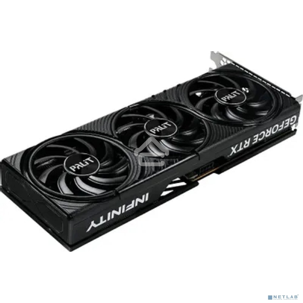Видеокарта Palit PCI-E 5.0 RTX5060Ti INFINITY 3 OC NVIDIA GeForce RTX 5060TI 16Gb 128bit GDDR7 2407/28000 HDMIx1 DPx3 HDCP Ret