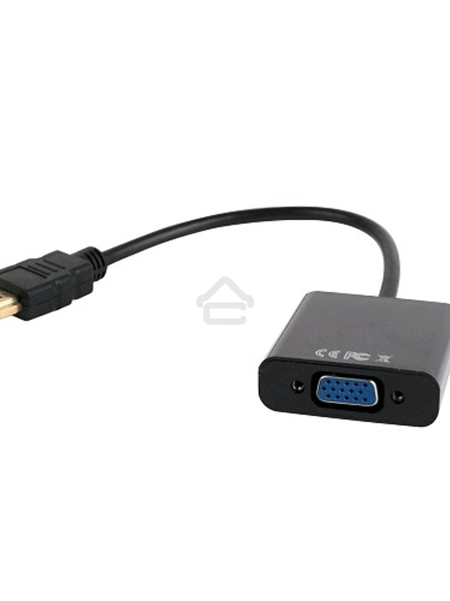 Переходник Gembird-Cablexpert Переходник HDMI-VGA, 19M/15F (A-HDMI-VGA-03)