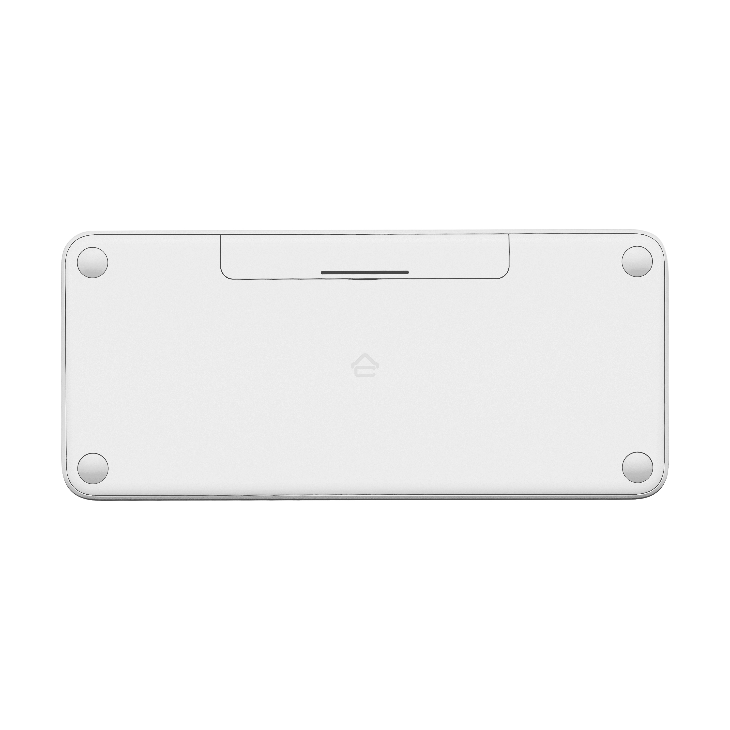 Клавиатура беспроводная Logitech K380, Bluetooth, белый
