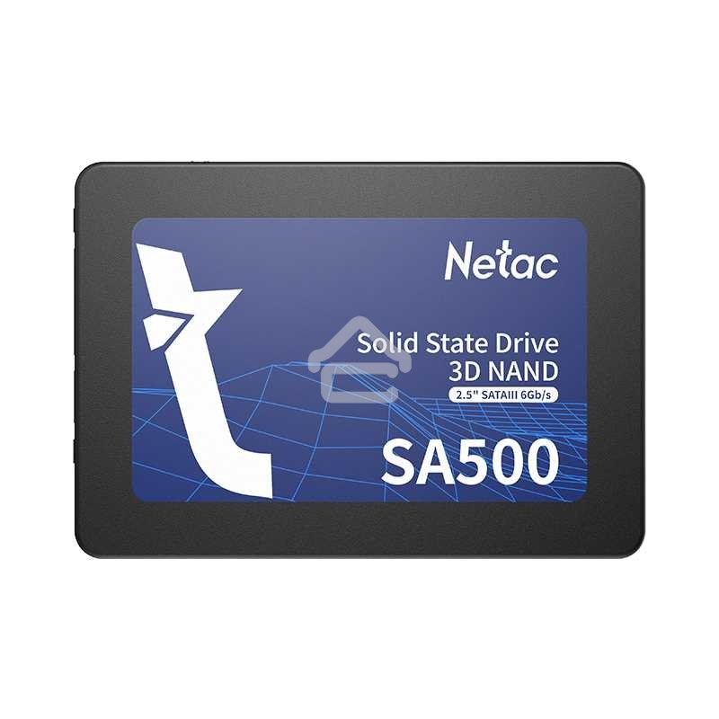 Накопитель SSD Netac SA500, 120Gb, SATA III, 2.5