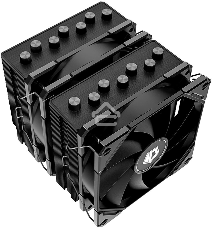 Кулер ID-COOLING SE-207-XT ADVANCED черный 120мм алюминий+медь 1800rpm 35db 4-pin 280W 154мм