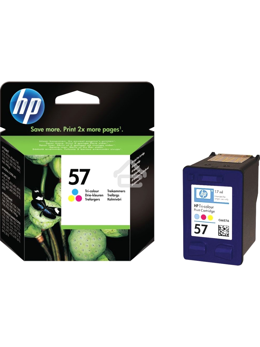 Картридж струйный HP №57 C6657AE многоцветный для HP DJ5550/450/PS 100/130/230/7150/7350/7550 (500стр.)