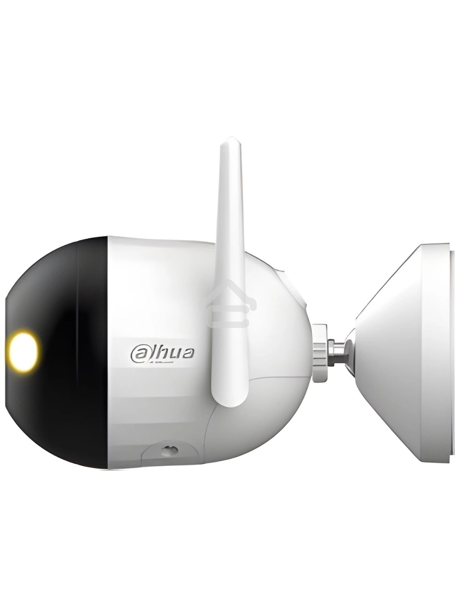 Уличная цилиндрическая IP-видеокамера DAHUA DH-IPC-F4CP-PV-0280B Smart Dual Light 4Мп, 1/3” CMOS, объектив 2.8мм, видеоаналитика, ИК 30м, LED 30м, микрофон, динамик, Wi-Fi 2.4ГГц, IP67, металл пластик
