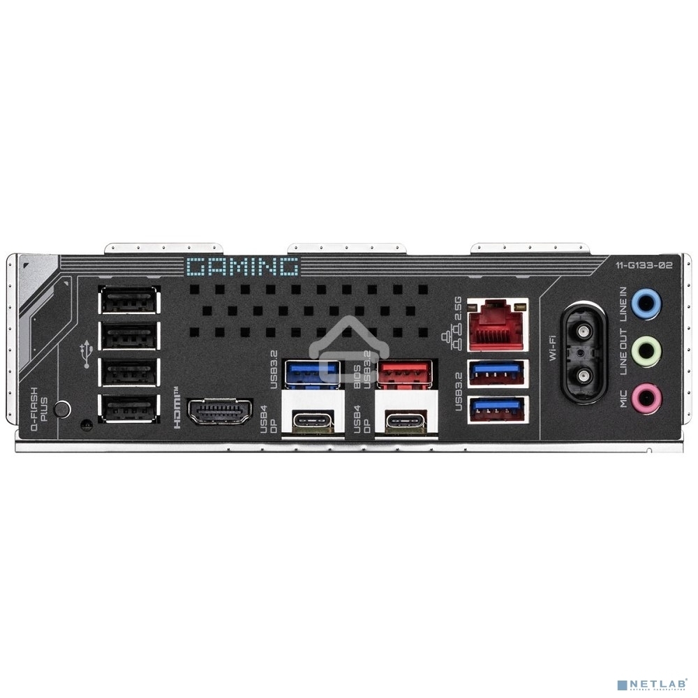 Материнская плата Gigabyte X870 GAMING X WIFI7, AM5, AMD X870, 4xDDR5, 4xSATA, 3xM.2, 1xPCI-E 5.0 x16, 2xPCI-E 3.0 x1, 1xHDMI, 1xUSB-C (DP), 1x 2.5Gb LAN, 4xUSB-A 2.0, 3xUSB-A 3.2 Gen 1, 1xUSB-A 3.2 Gen 2, 2xUSB-C 3.2 Gen 2 (USB4), 3x3.5 мм, 7.1, ATX