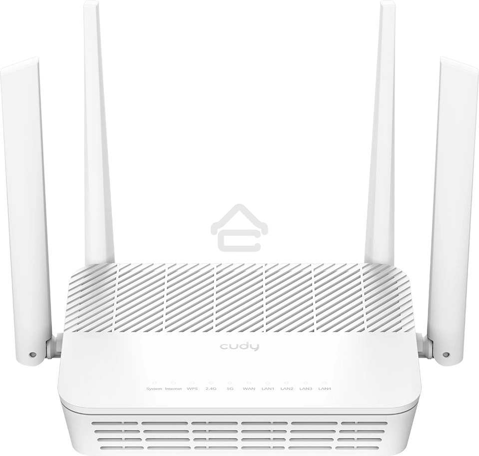Роутер беспроводной Cudy WR3000H AX3000 100/1000/2500BASE-T