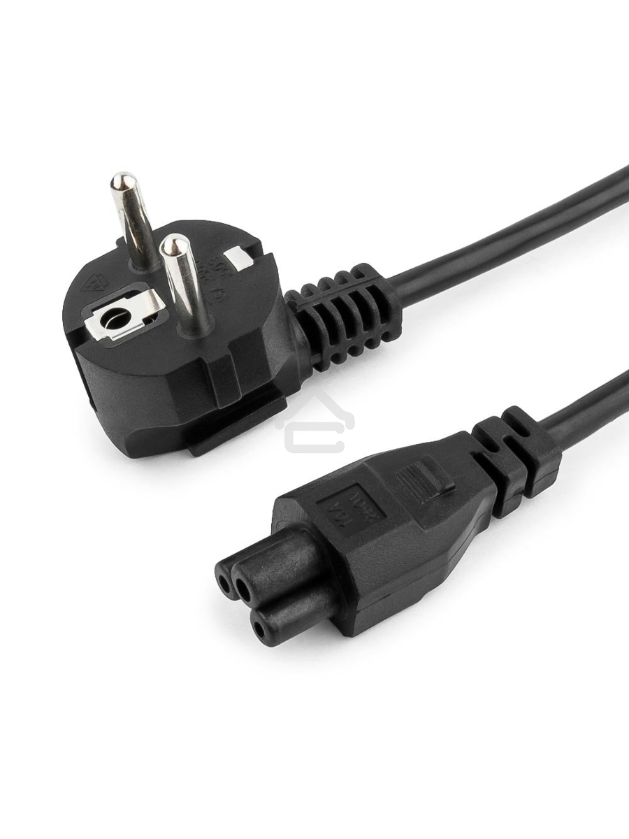 Кабель Кабель питания для ноутбуков Gembird/Cablexpert, 3м, Schuko- C5, 10А (PC-186-ML12-3M)