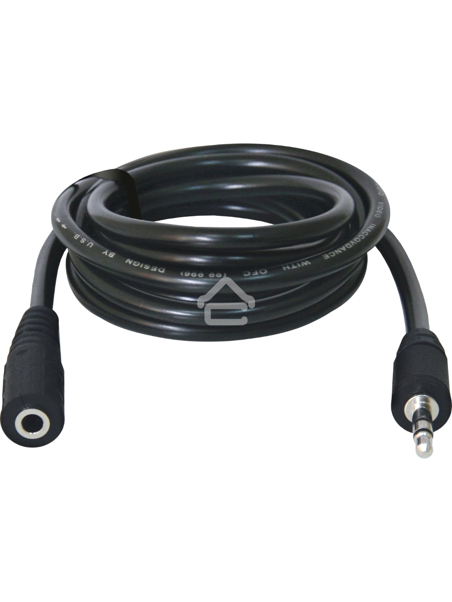 Аудио-кабель Defender Jack02-05 Jack M- Jack F, 1.5 м
