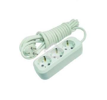 Удлинитель 3 гн 5 м с\з MAKEL MGP134