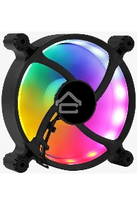 Вентилятор для корпуса AeroCool / Formula Spectro 12 FRGB черный, 120 мм, 1000 об/мин, 19.6 дБ, 4 pin