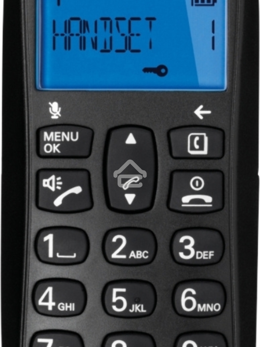 Радиотелефон Dect Motorola C1001СB+ черный АОН