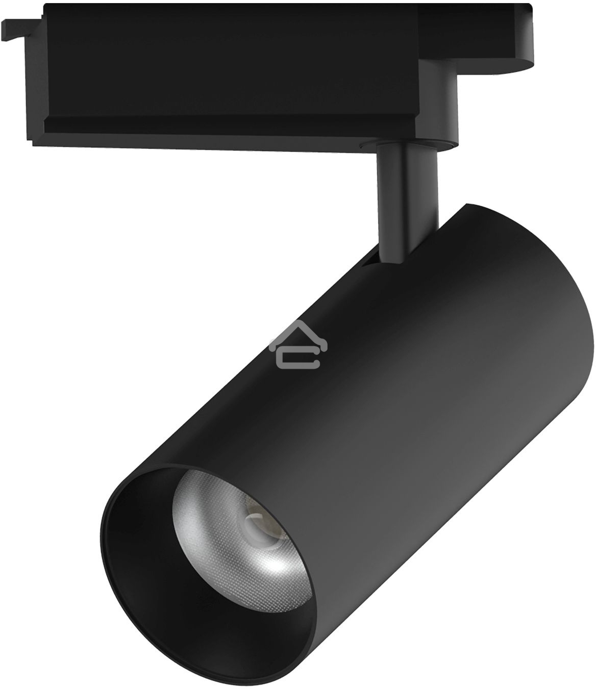 Светильник трековый цилиндр 16W 1680lm 4000K 180-220V IP20 65*206мм черный линза 36º LED