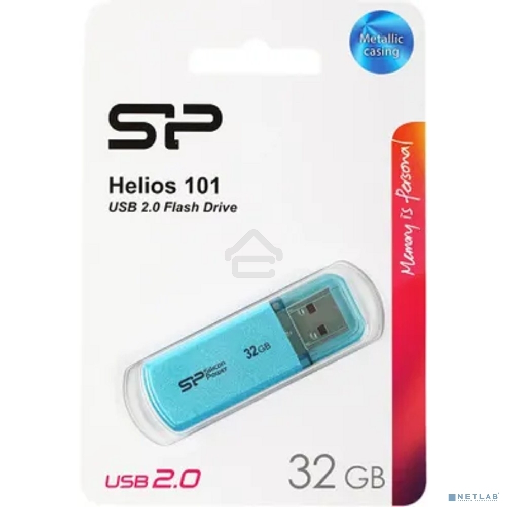 Флешка USB 32Gb Helios 101 SP032Gb,UF2101V1B USB 2.0 синий