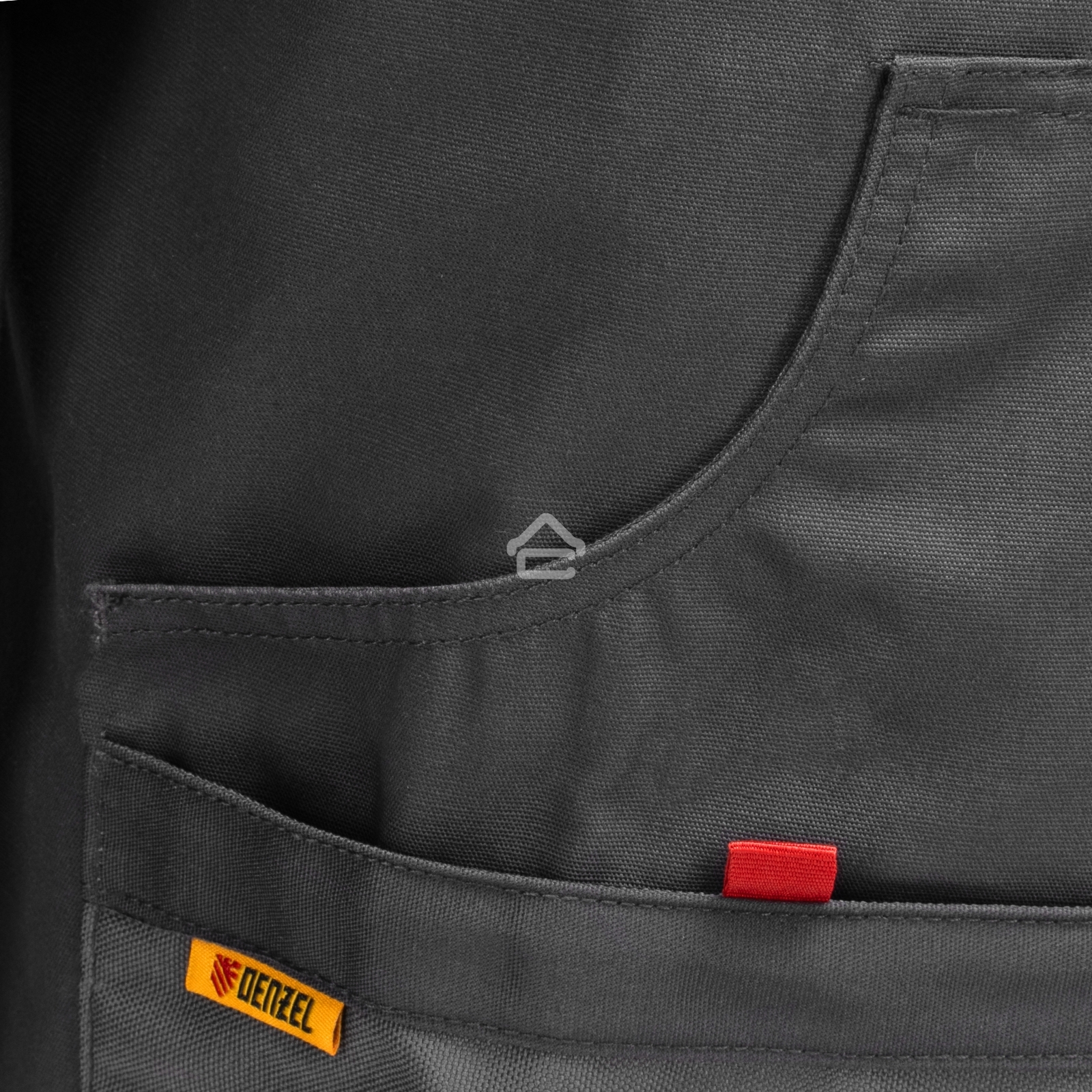 Куртка профессиональная рабочая Denzel 65% полиэстер 35% хлопок, XXXL