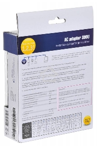 Блок питания Ippon S90U автоматический 90W 15V-19.5V 8-connectors 5A 1xUSB 2.1A от бытовой электросети LED индикатор