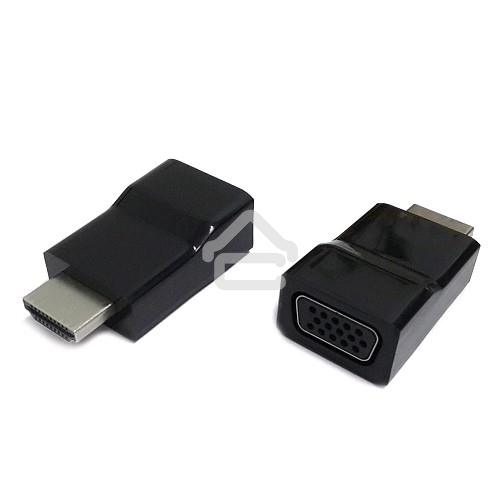 Переходник Gembird Переходник HDMI-VGA Cablexpert A-HDMI-VGA-001, 19M/15F
