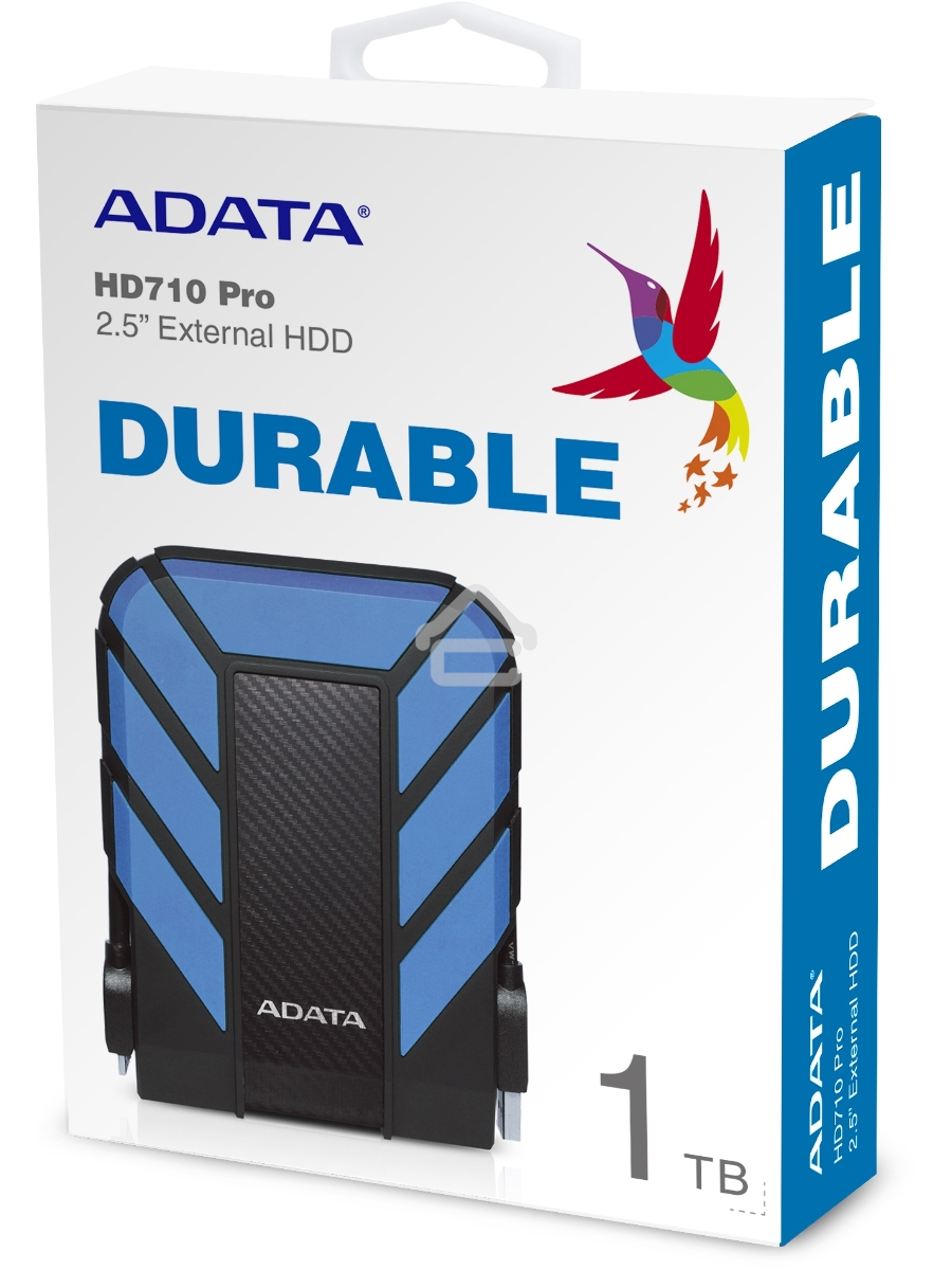 Внешний жесткий диск AData USB 3.1 1Tb AHD710-1TU3-CBL HD710P DashDrive Durable (5400rpm) 2.5