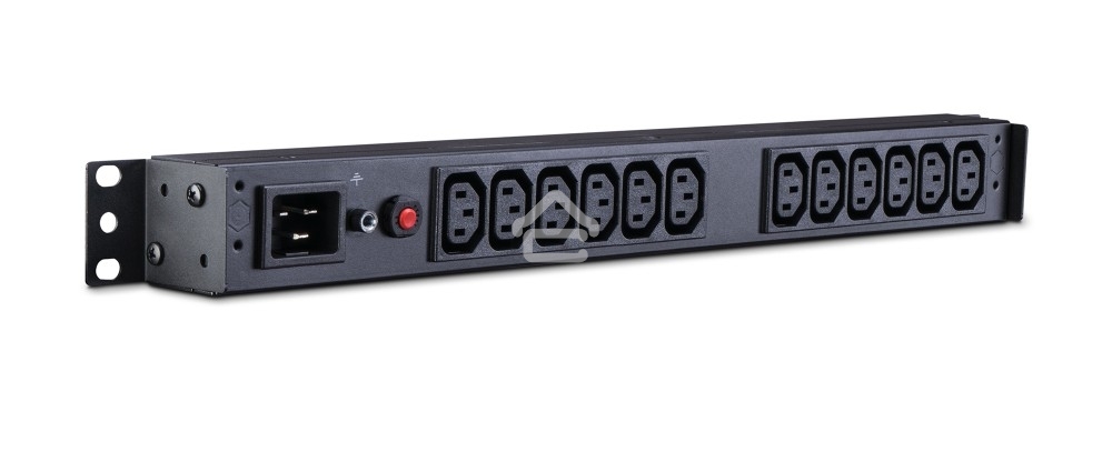 Блок распределения питания PDU CyberPower PDU83401 Basic 1U type, 16Amp, 12 IEC outlets