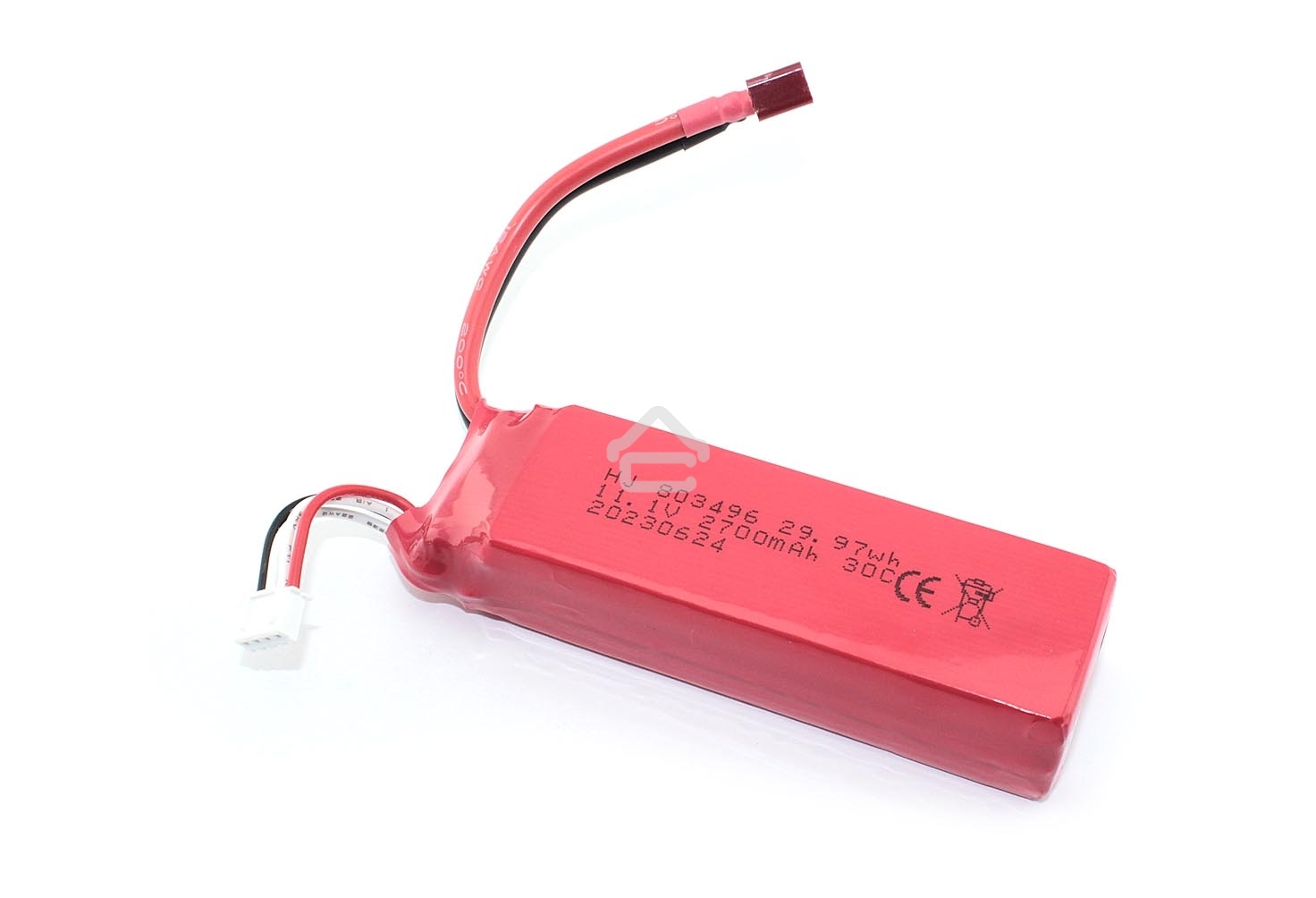 Аккумулятор Li-Pol 11.1V 803496 2700mAh разъем T-Plug