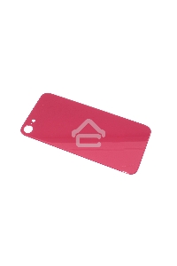 Задняя крышка (стекло) в сборе со стеклом камеры для Apple iPhone SE2, iPhone SE3 красная