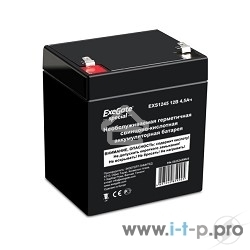 Батарея ExeGate ES252439RUS DT 12045/EXS1245 (12V 4.5Ah) клеммы F1