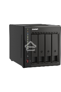 Сетевое хранилище SMB QNAP TS-453E-8G NAS, 4-tray w/o HDD. 2xHDMI-port. 4-core Celeron J6412 2-2.6 GHz, 8GB DDR,  2x2.5Gb LAN, 2 x M.2 2280 PCIe Gen 3 x2, 2x USB 3.2 Gen 2 (10Gbps) Port, 2x USB 2.0 port