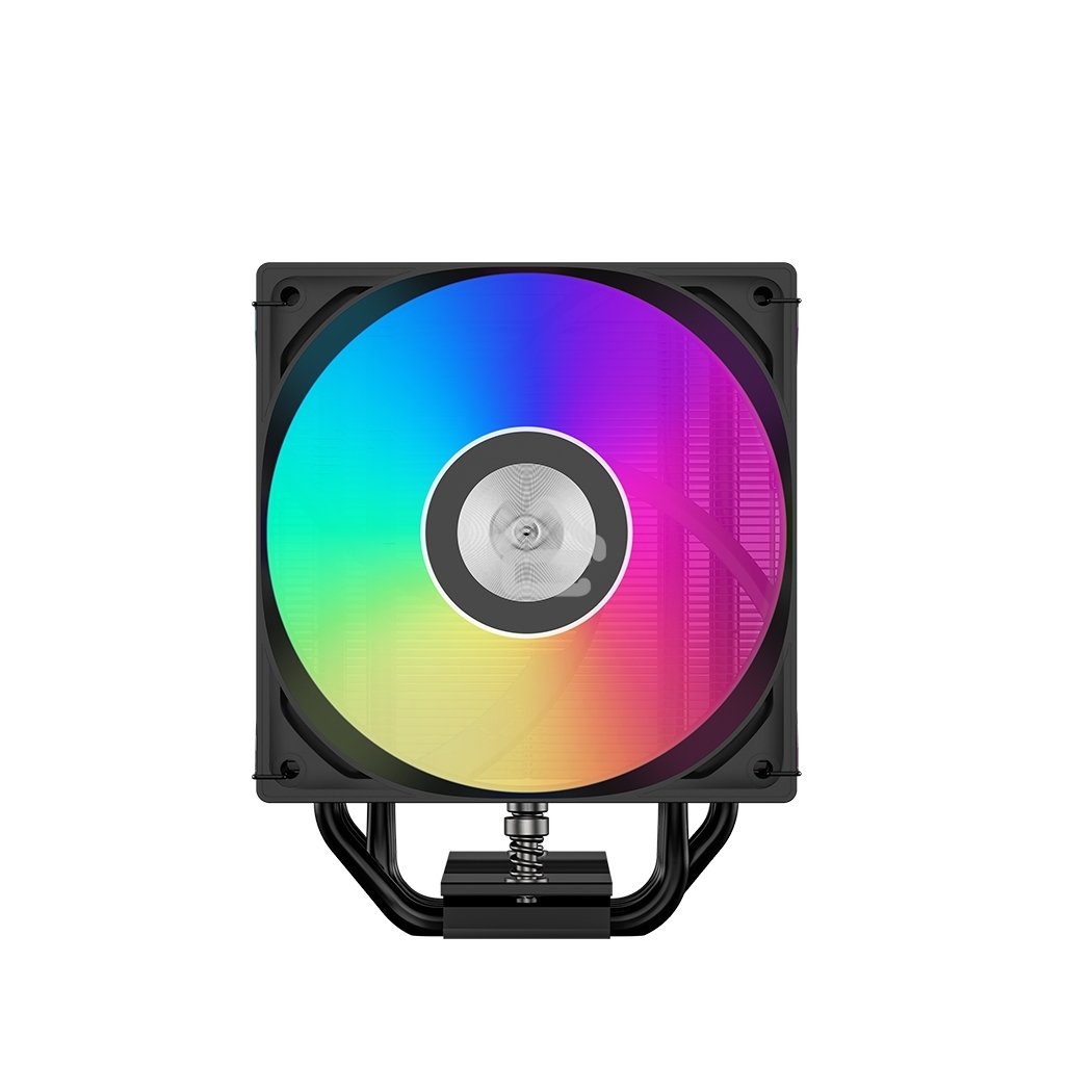 Устройство охлаждения (кулер) PcCooler RT500 Digital BK ARGb RT500-BKAWYL-GL черный 120мм алюминий+медь 2200rpm 32db 4-pin 240W