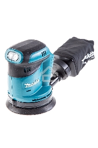 Машинка эксцентриковая MAKITA DBO180Z  18В LiIon ф125мм 7000/9500/11000об/мин ампл.2.8мм 1.7кг