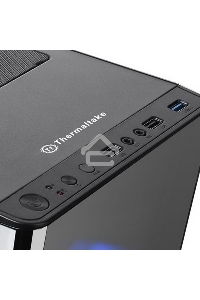 Компьютерный корпус V200 TG RGB CA-1K8-00M1WN-01 Black/Win/SPCC/Tempered Glass*1/120mm RGB Fans*3 + 120mm Standard Fan*1/MB Sync