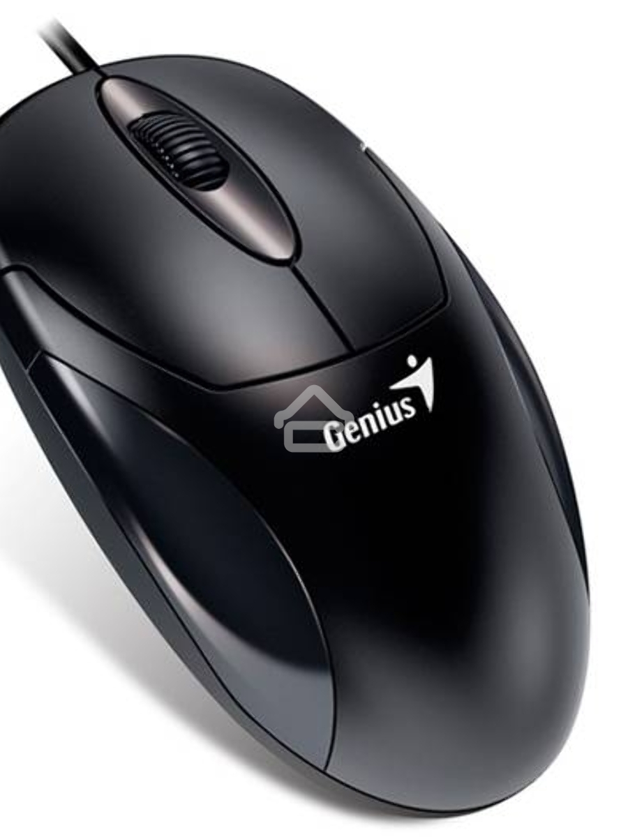 Мышь проводная Genius XScroll V3 черный, 1000 dpi, USB, кнопки - 3
