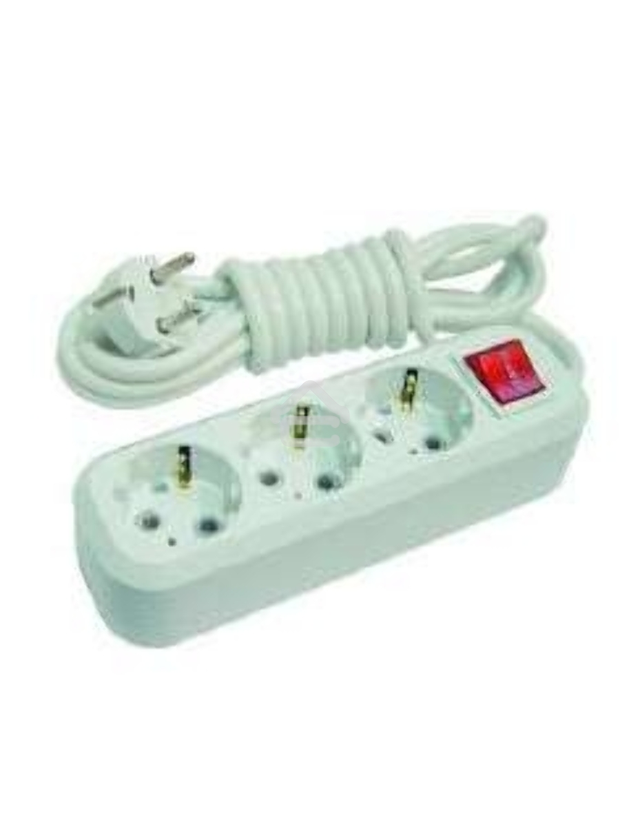 Удлинитель Makel MGP213 3 гн 3 м с\з вкл.