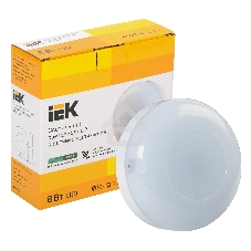 Светильник светодиодный IEK ДПО 1001 8Вт 4000К IP54 с акуст. датчиком LDPO3-1001-008-4000-K01