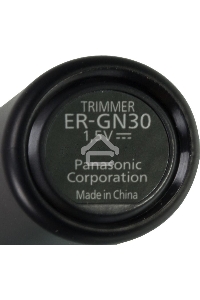 Триммер Panasonic ER-GN30-K черный/серебристый (насадок в компл:1шт)