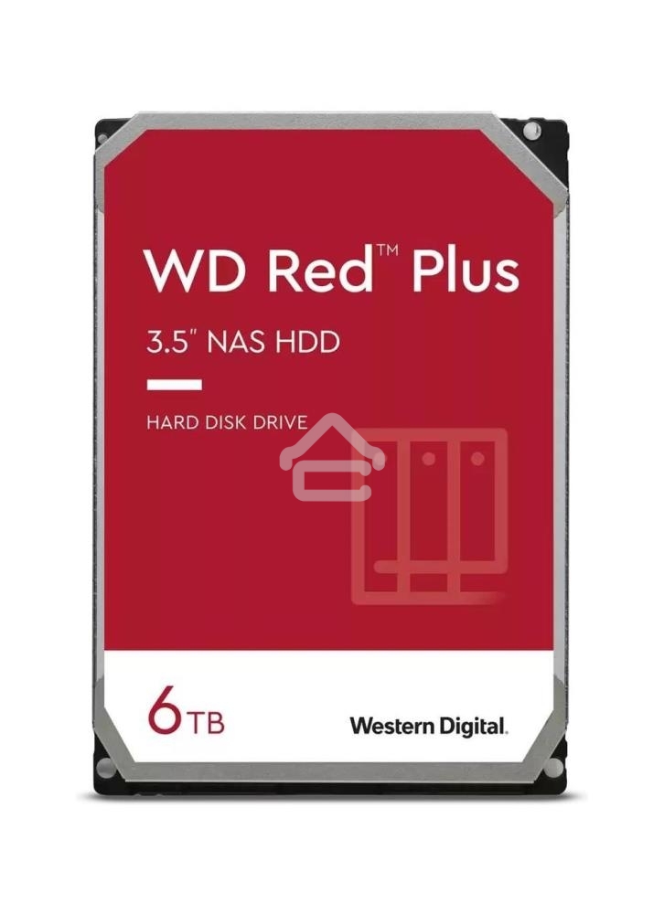 Жесткий диск Western Digital Red Plus WD60EFPX 6TB 3.5