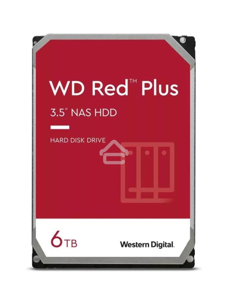Жесткий диск Western Digital Red Plus WD60EFPX 6TB 3.5