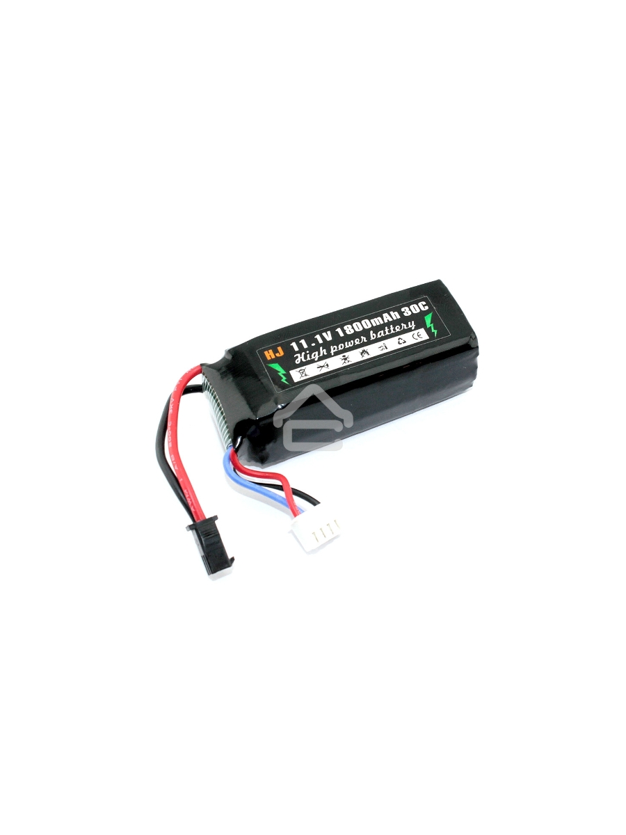 Аккумулятор Li-Pol 11.1v 802555 1800mah разъем SM