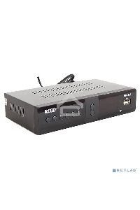 Ресивер эфирный цифровой DVB-T2/C HD HD-225 метал, дисплей DOLBY DIGITAL, Эфир