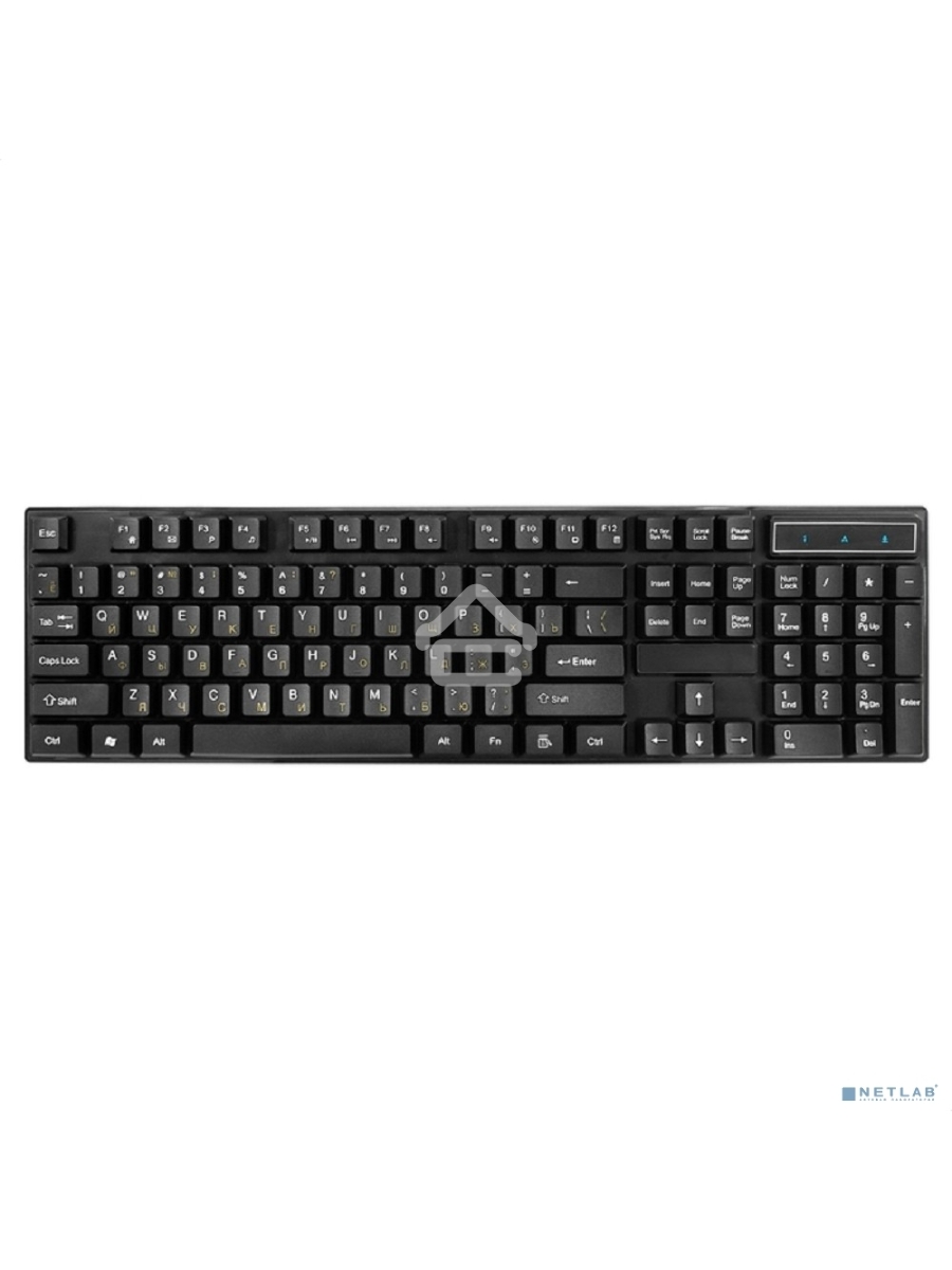 Комплект ExeGate Professional Standard Combo MK110-OEM (клавиатура влагозащищенная 104кл. + мышь оптическая 1000dpi, 3 кнопки и колесо прокрутки; USB, длина кабелей 1.5м, черный, RTL)