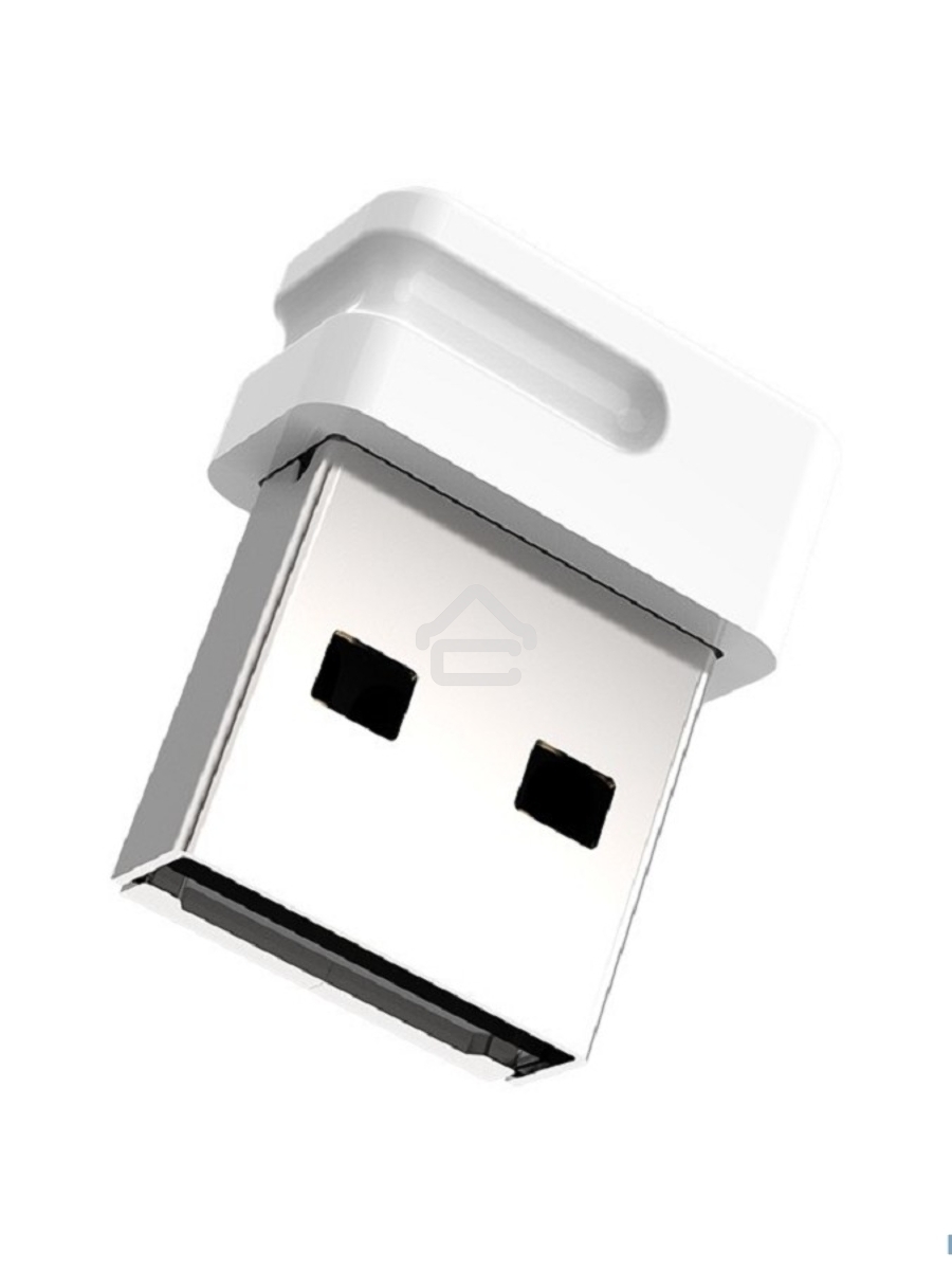 Флеш диск Netac U116 64Gb <NT03U116N-064G-30WH>, USB3.0, миниатюрная пластиковая белая