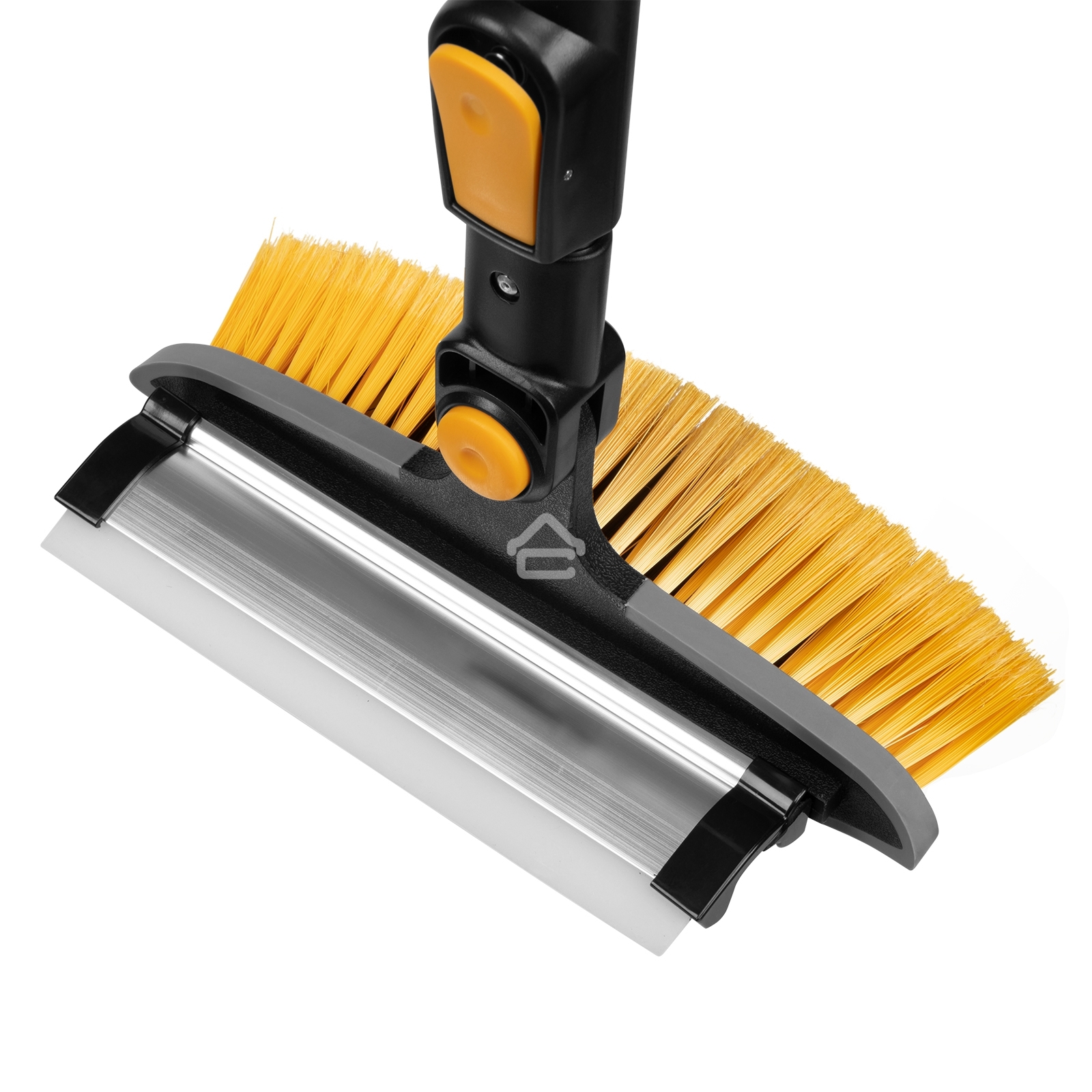 Щетка сметка со скребком Denzel телескоп, поворотная голова, водосгон 950-1320 мм