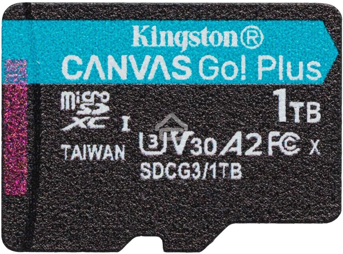 Карта памяти Kingston 1TB microSDXC Canvas Go Plus 170R A2 U3 V30 Card + ADP/ Kingston 1TB microSDXC Canvas Go Plus 170R A2 U3 V30 Card + ADP