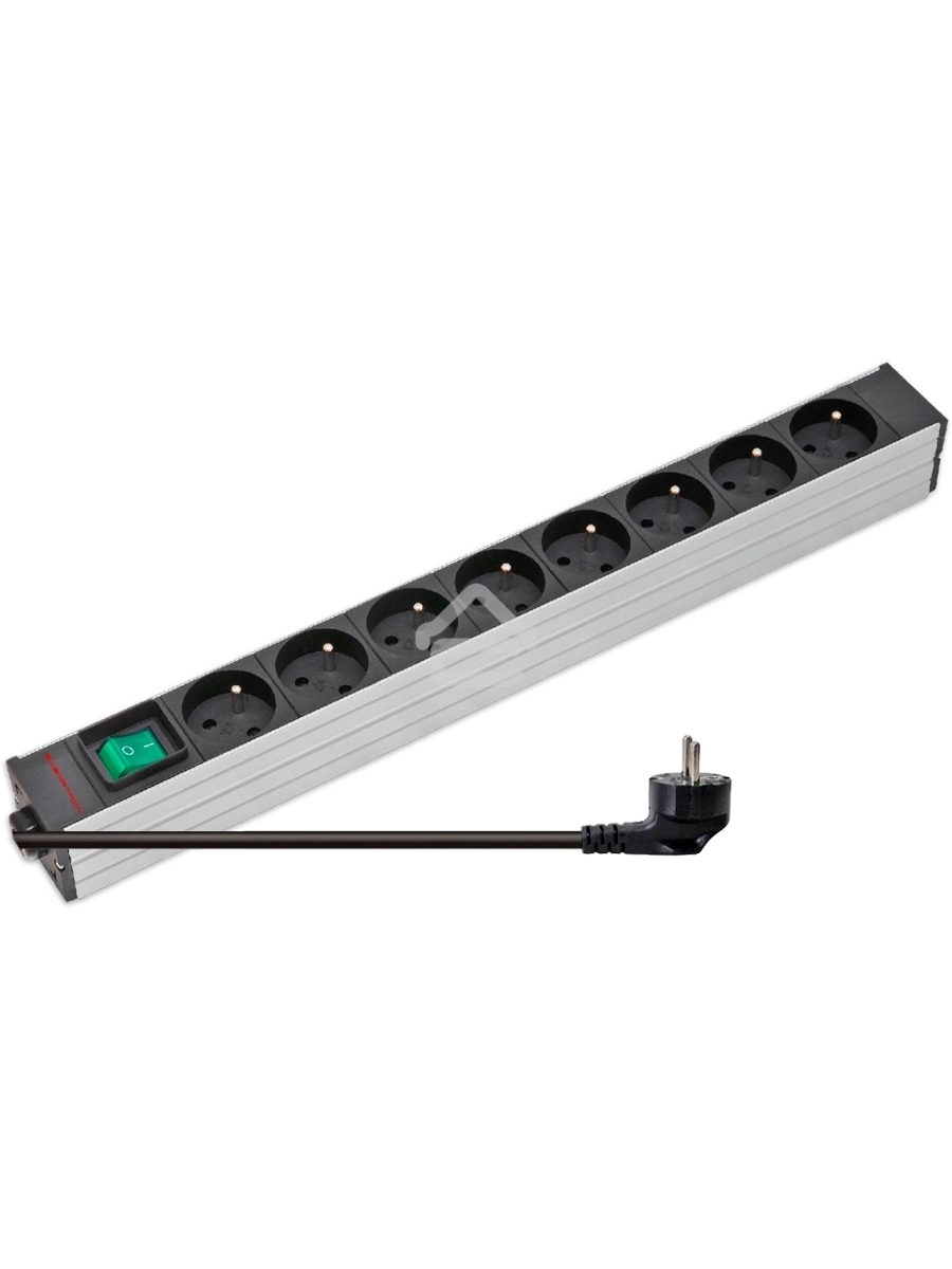 Блок распределения питания Sysmatrix PD 0804.019 гор.размещ. 8xSchuko базовые 10A Schuko 1.8м