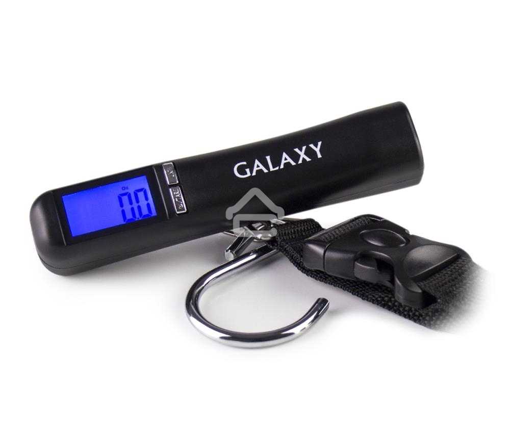 Безмен электронный Galaxy GL 2830, черный, максимальный вес 40 кг, сверхточная сенсорная система датчиков, ЖК-дисплей с подсветкой, цена деления 10 г, функция обнуления массы тары, автомат. отключение, индикатор перегрузки, индикация низкого уровня заряда