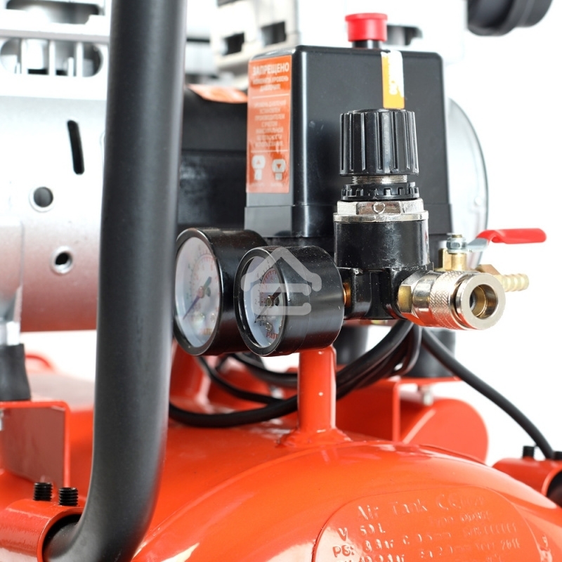 Компрессор поршневой Patriot WO 50-300 безмасляный 300л/мин 50л 2000Вт оранжевый