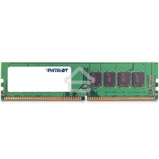 Оперативная память Patriot Signature, DDR4, 4Gb (1x4 Gb), 2133 MHz, CL15, DIMM