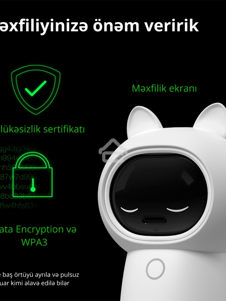 Камера AQARA Camera Hub G3/Камера+ управления/Управление жестами/Камера 360/2K 2304х1296p/Протокол связи:Zigbee/WiFi/Питание:USB-C/Цвет:белый CH-H03