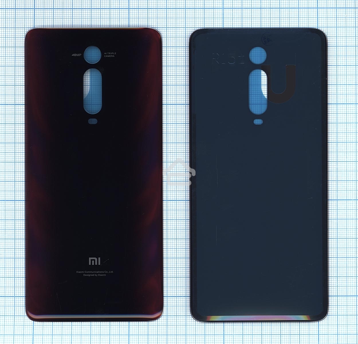 Задняя крышка для Xiaomi Mi 9T красная