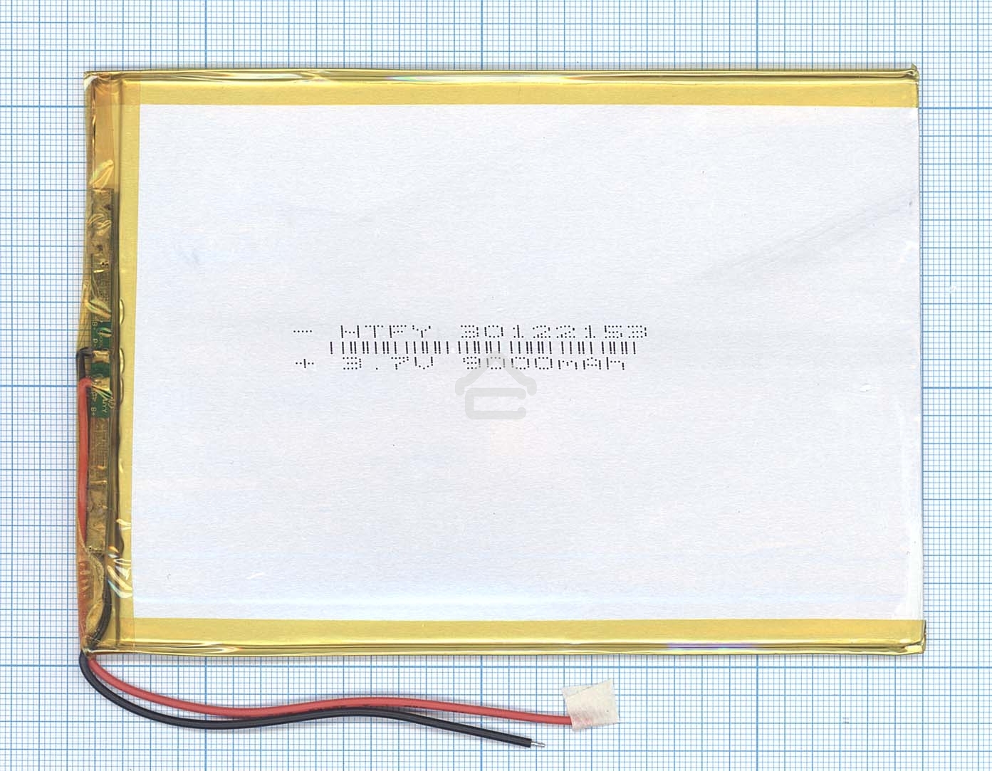 Аккумулятор Li-Pol (батарея) 3x122x153мм 2pin 3.7V/9000mAh