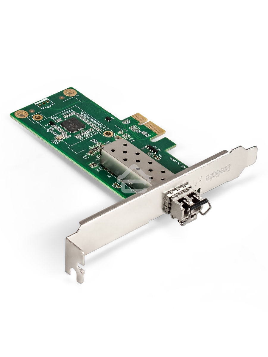 Комплект: Сетевой адаптер SFP ExeGate EXE-i210-F1 + Трансивер Multi-Mode до 550м EXT-1G-MM850-LC2-550M (EX296228RUS: PCI-E x1 v2.0, порты 1x SFP (10/100/1000Mb/s), Gigabit Server NIC Intel Chipset I210-F1 + EX298329RUS: Tx:850/Rx:850 нм, до 500 м, разъем 