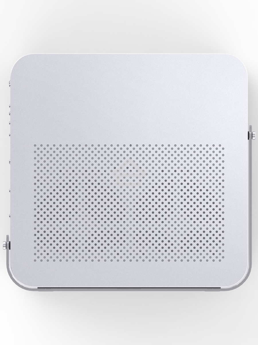 Корпус без блока питания JONSBO TK-1, Mini-Tower, TG, no fan, 1xUSB-A 3.2 + 1xUSB-C 3.2, mATX, mITX White