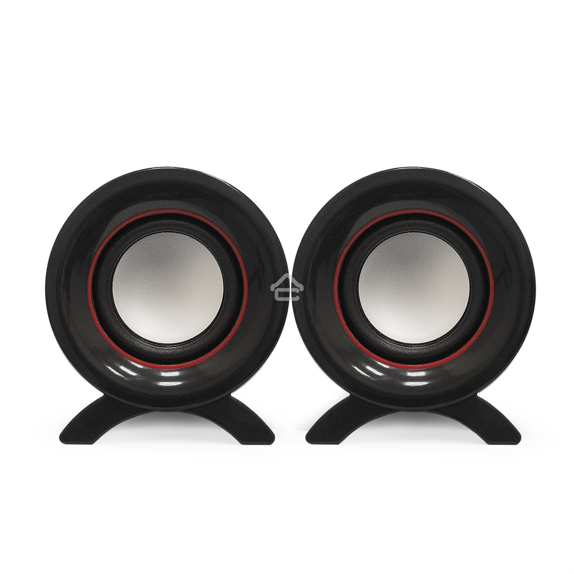 Акустическая система 2.0 ExeGate EX287051RUS Disco 150 (питание USB, 2х5Вт (10Вт RMS), 100-20000Гц, черный)